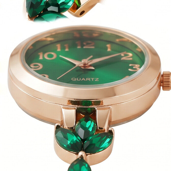 Aurelia™ Flora Charm Bracelet Watch