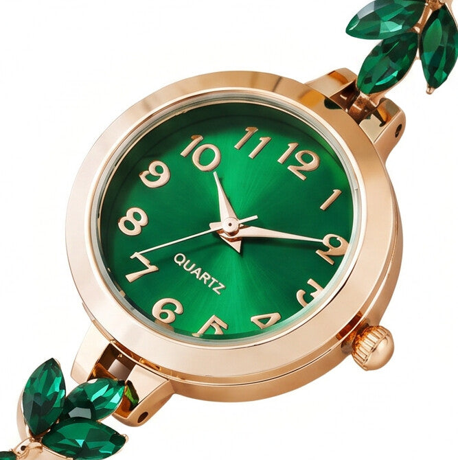 Aurelia™ Flora Charm Bracelet Watch