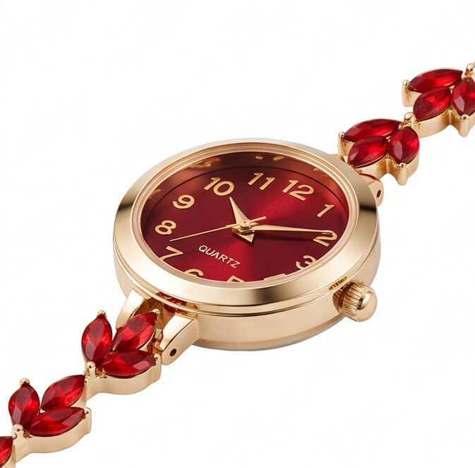 Aurelia™ Flora Charm Bracelet Watch