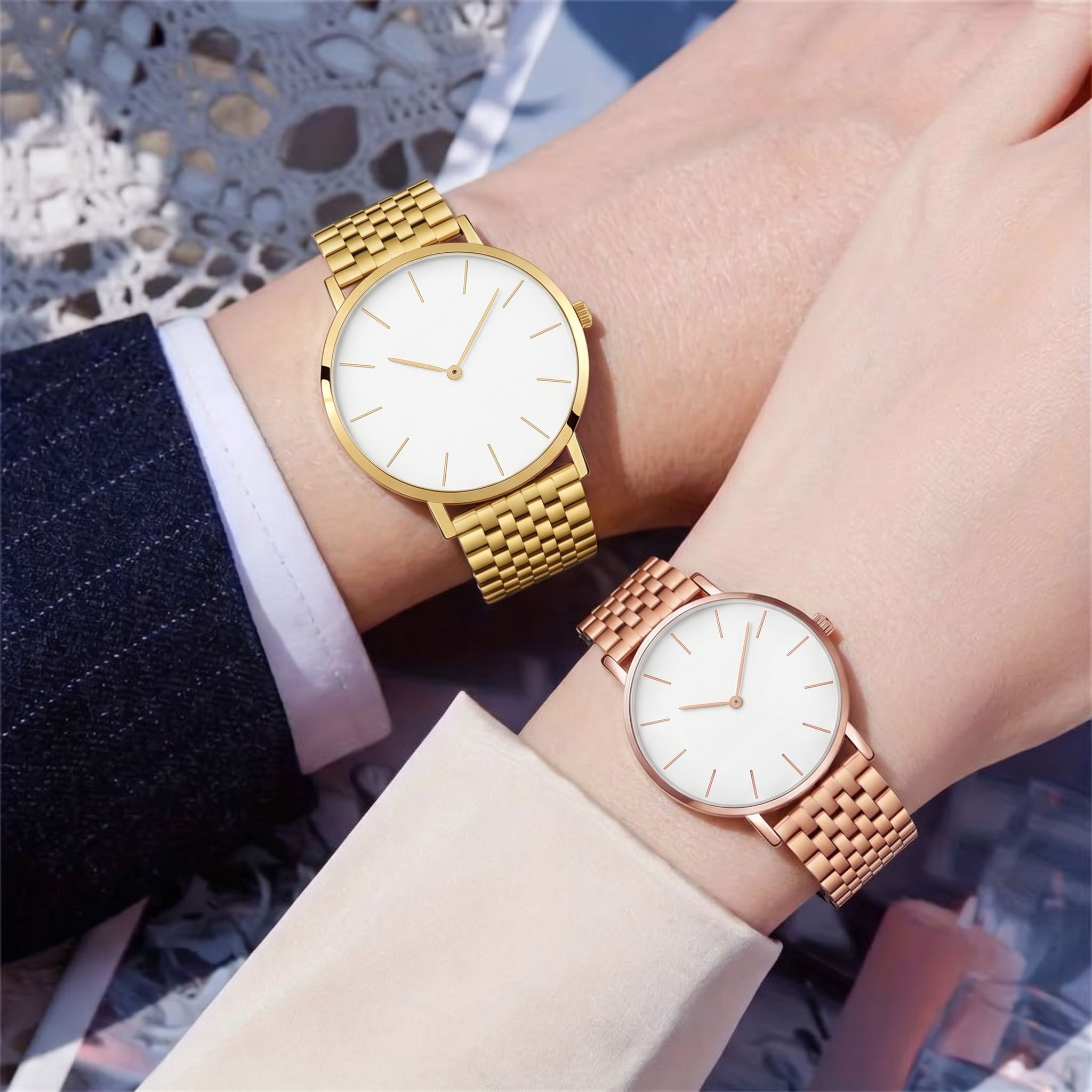 Luvier™ Rose Luxe Signature Watch