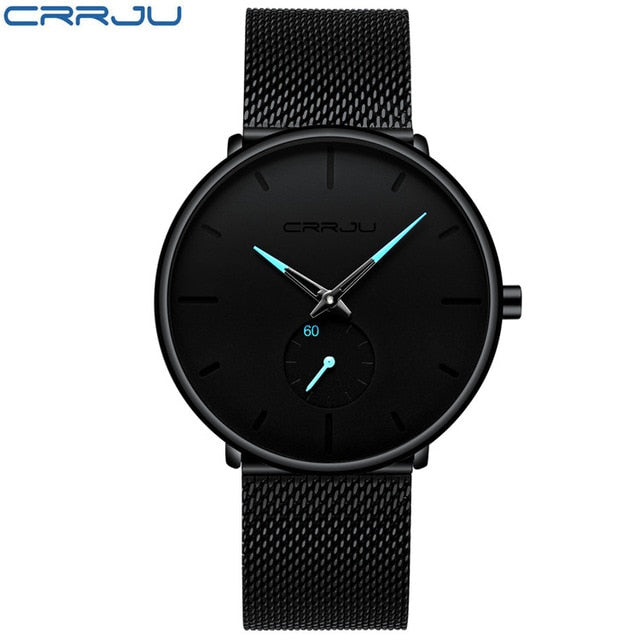 Crrju Fashion Quartz Men's Watch Men