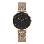 Women Stainless Steel Strap Quartz Wrist Luxury Watch