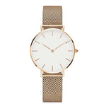 Women Stainless Steel Strap Quartz Wrist Luxury Watch