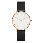 Women Stainless Steel Strap Quartz Wrist Luxury Watch
