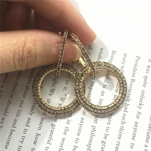 Creative High Grade Elegant Crystal Earrings