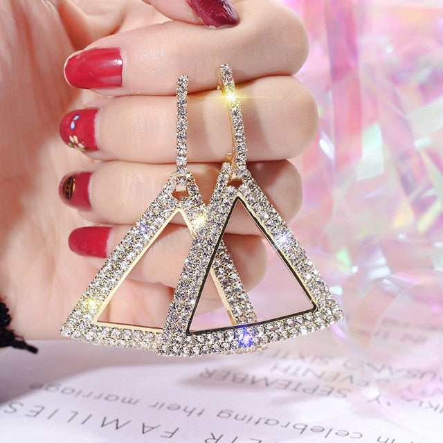 Creative High Grade Elegant Crystal Earrings