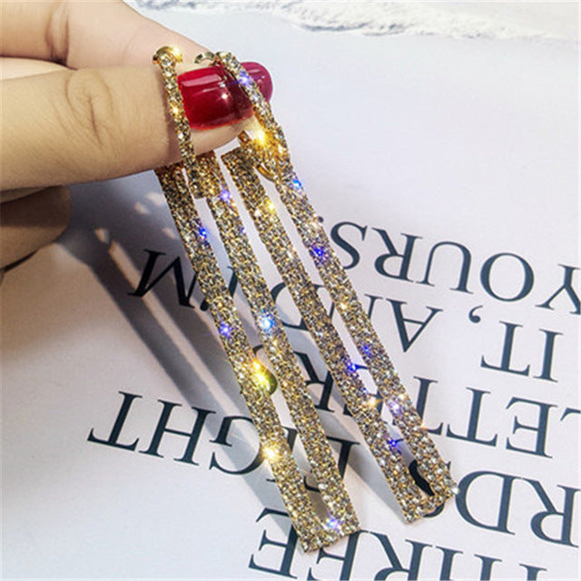 Creative High Grade Elegant Crystal Earrings